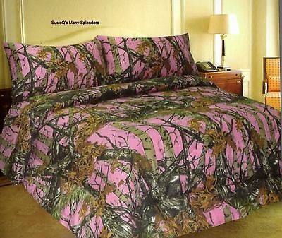 PINK Camo Woods 1 Piece TWIN Comforter, NIB