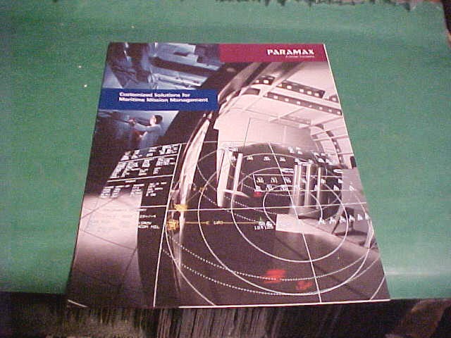 AREOSPACE BROCHURE / FOLDER PARAMAX MARITIME MISSION