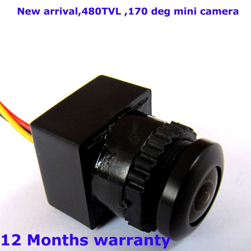 Hot micro size 120 deg view mini CCTV camera 480TVL 3.6 24V wide 