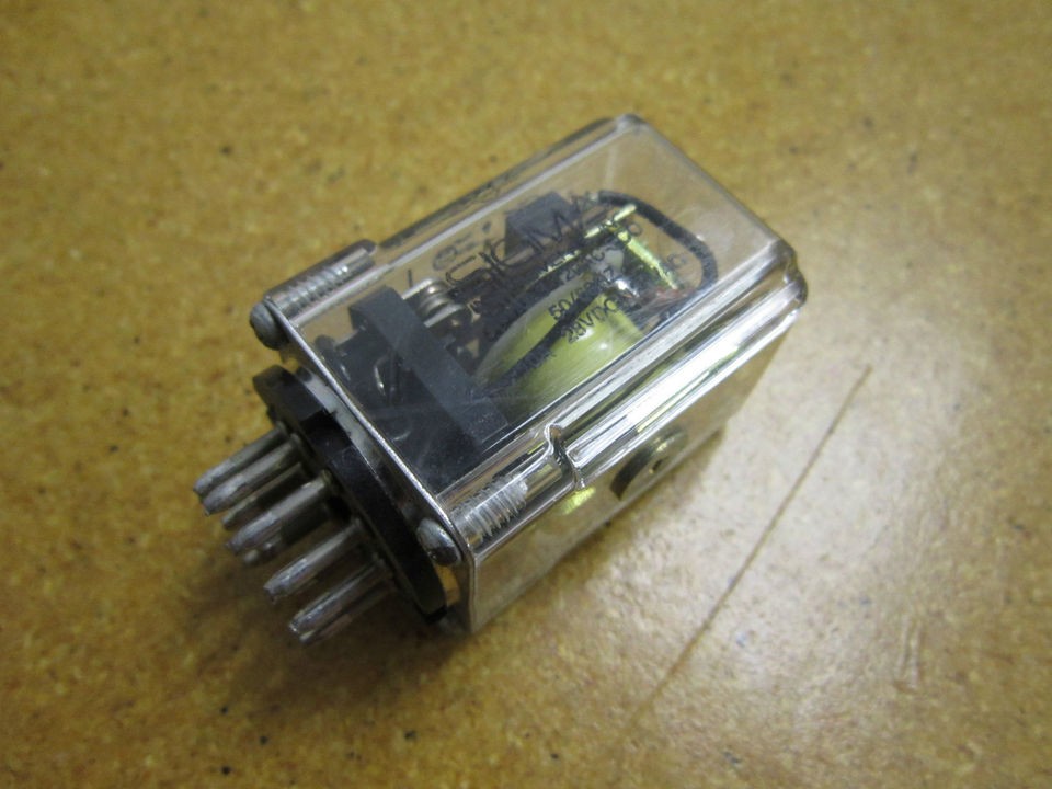 Sigma 50R0L3 120AC S​CO Relay 50/60Hz 10A 28VDC 120VAC