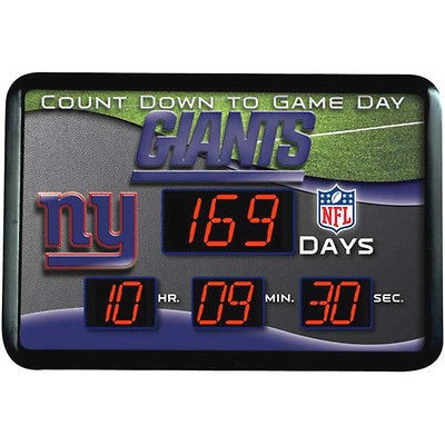 NFL® COUNT DOWN TO GAME DAY CLOCK