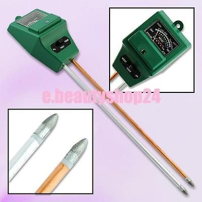   PH MOISTURE SOIL LAWN FLOWER PLANT TEST METER GARDEN TESTER