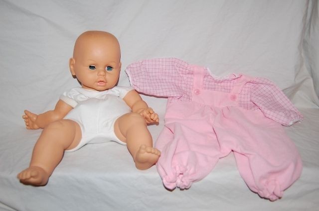 Rare 1998 Goldberger Water Babies Baby Doll Water Baby Doll