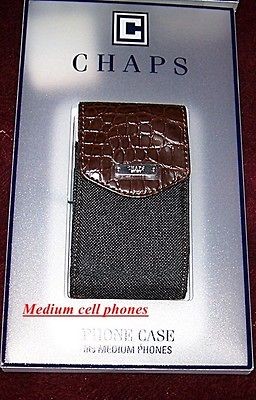 Cell Phone case you want. These are by Chaps, not cheap ones.