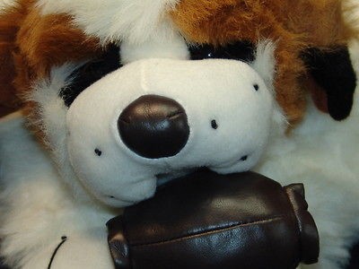 BIG SWISS MOUNTAIN DOG ST. SAINT BERNARD RESCUE PLUSH STUFFED ANIMAL 