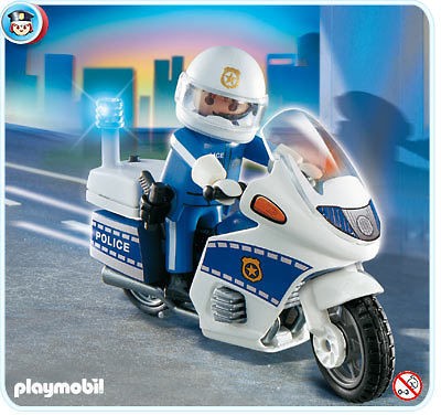 PLAYMOBIL === Police 4262 Motorcycle Patrol === NEW
