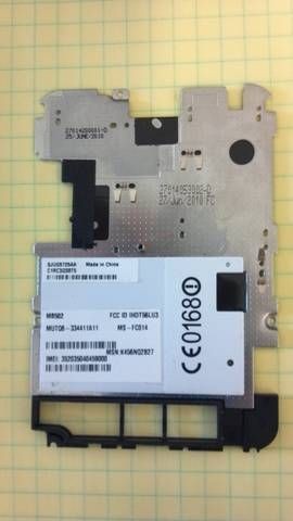 OEM Motorola Blur Model MB502 Metal mid plate  FREE 