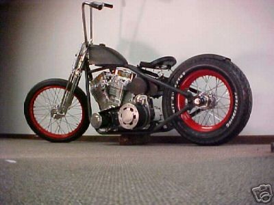 Custom Built Motorcycles  Bobber Hot Rod Bobber Chassis