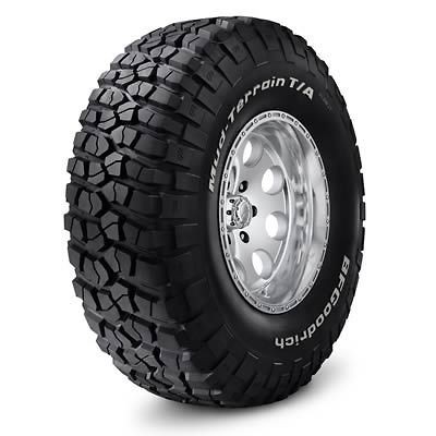 BFGoodrich Mud Terrain T/A KM2 Tire 31 x 10.50 15 Solid White Letters 