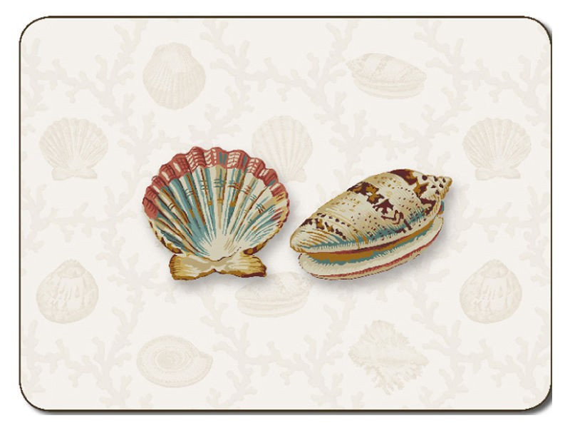 shell placemats in Placemats