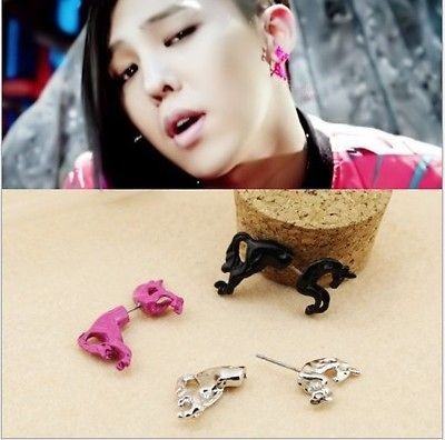 New SHINee Key   Unicorn SINGLE Earring Free Shippng Made in Korea