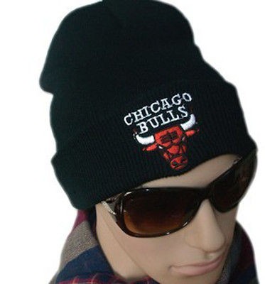 Hip Hop Supreme CHICAGO BULLS Beanie Cotton Stay warm outdoor knit cap 