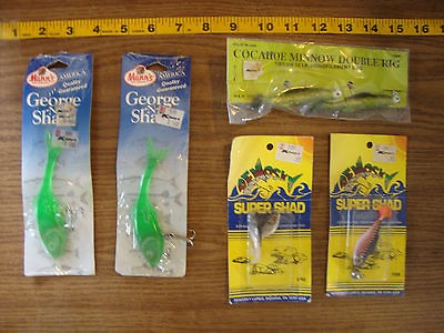 MANNS BAIT COMPANY RENOSKY LURES H&H LURE LOT OF LURES