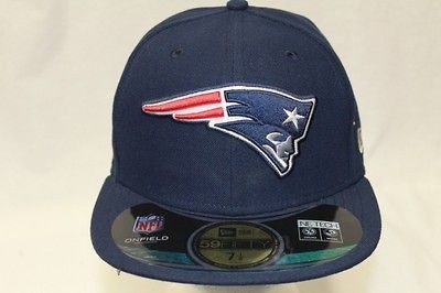 NEW ENGLAND PATRIOTS NFL NEW ERA 59FIFTY SIDELINE ON FIELD HAT CAP 