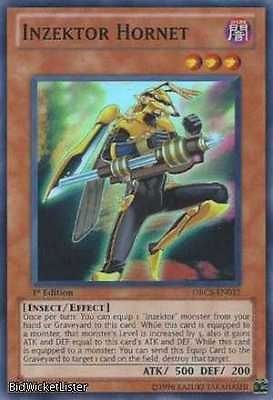 Inzektor Hornet NM 1st Ed YuGiOh ORCS 17 Order of Chaos Yu Gi Oh Card 