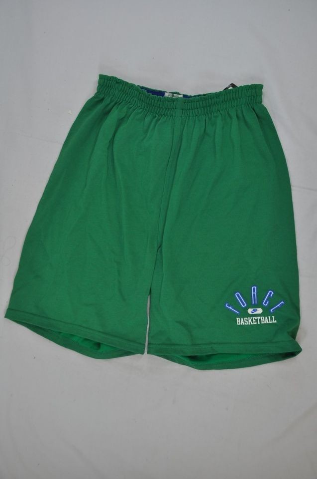 NIKE FORCE BASKETBALL GREEN VINTAGE RETRO SHORTS (TUB 110) M