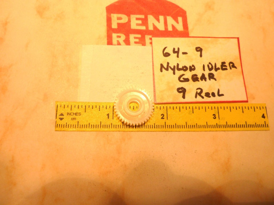 NEW (NOS)PENN PARTS NYLON GEAR PN 64 9 PENN 9,9M,9M LH,10 REELS