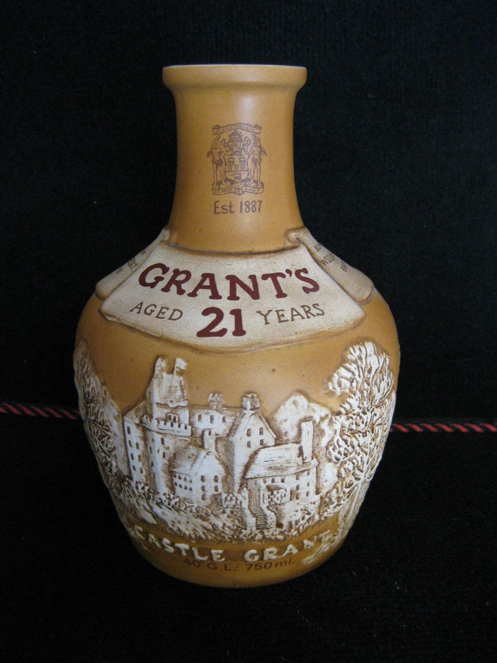 Rare Royal Doulton Grants Castle Whiskey Decanter