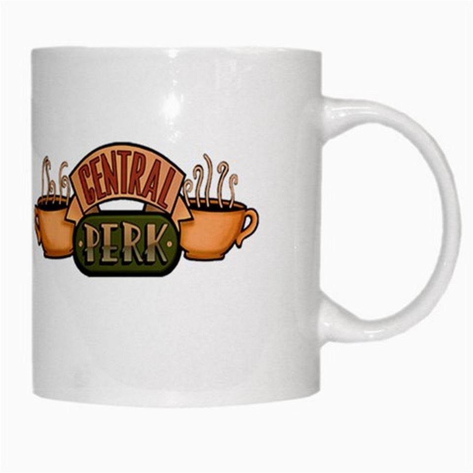 FRIENDS CENTRAL PERK MUG SAFE DELIVERY BOX GUARANTEED JENNIFER ANISTON