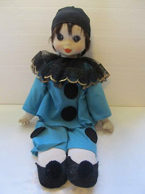 VINTAGE FAMOSA DOLL DRESSED AS CLOWN MADE IN SPAIN