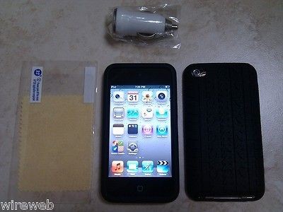 Apple iPod Touch 64GB 4th Gen iTouch 64 GB 4G + Silicone Case Car 