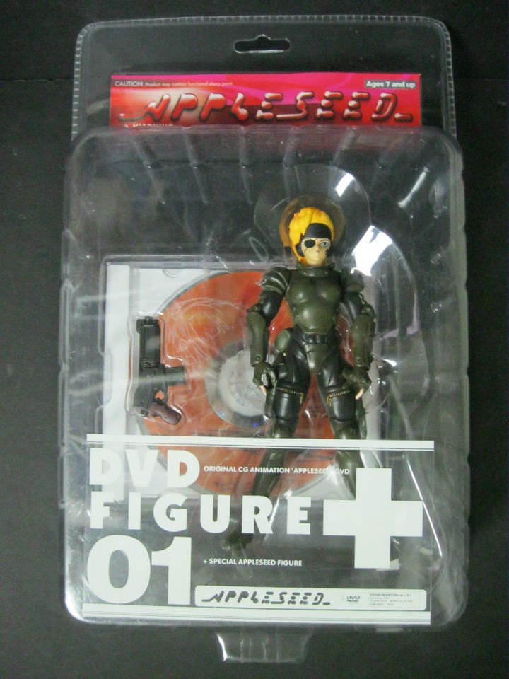 Appleseed Original CG Animation DVD + Special Gartham Figure Masamune 