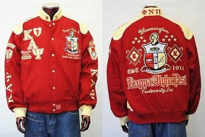 KAPPA ALPHA PSI RED RACE Jacket Coat L 6X KAPPA ALPHA PSI RACE JACKET