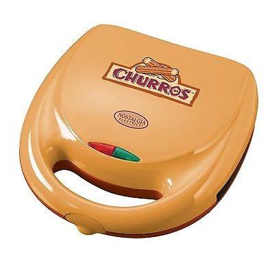 Nostalgia Electrics CSM 600 Electric Churro Maker ORANGE  