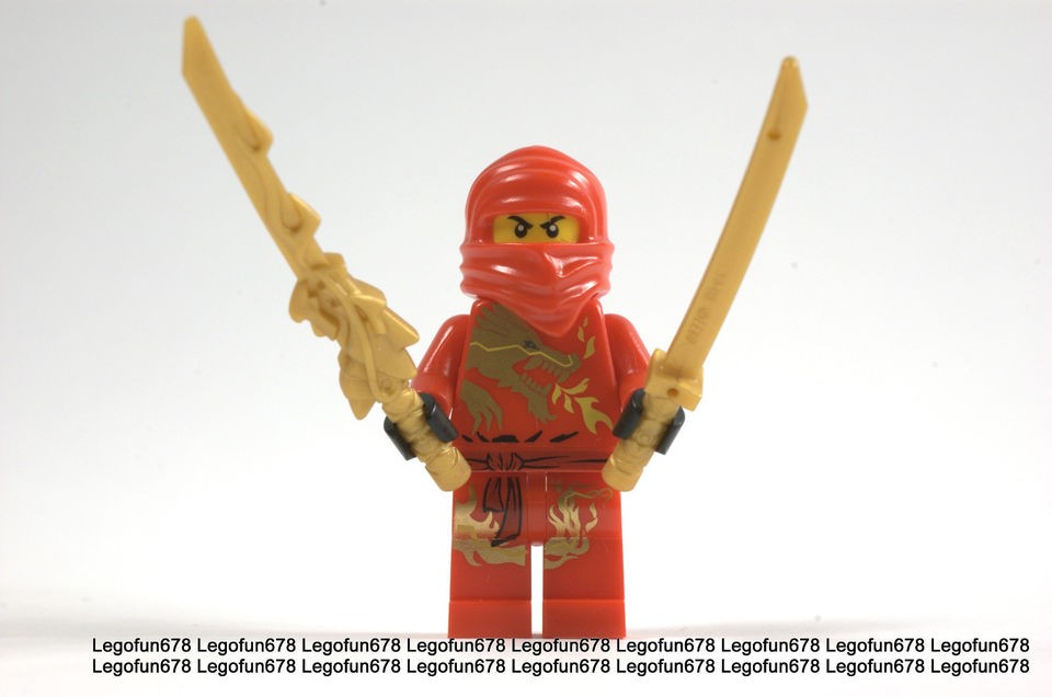 Lego New Ninjago Red Ninja KAI DX Dragon Minifigure mini figure w 