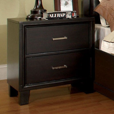 espresso nightstand in Nightstands