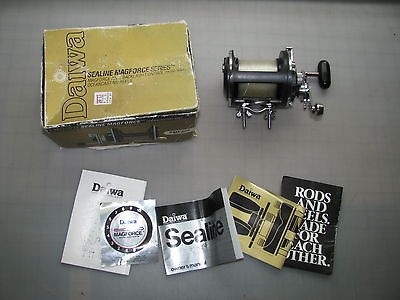 Daiwa Sealine Magforce SMF 250 wide spool Conventional reel in box on  PopScreen