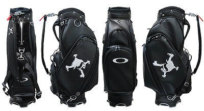 2012 ver. Import Japan Golf Bag Oakley Skull Golf Black Stand Bag