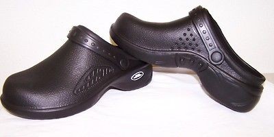   Medical Uniform LIGHTWEIGHT Black Nurses Scrub Shoes Clogs 5 14