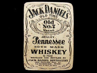 VINTAGE 1970s ***JACK DANIELS*** OLD TIME NO. 7 BOOZE BUCKLE