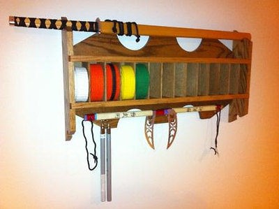 Martial Arts Karate Belt Display Shelf