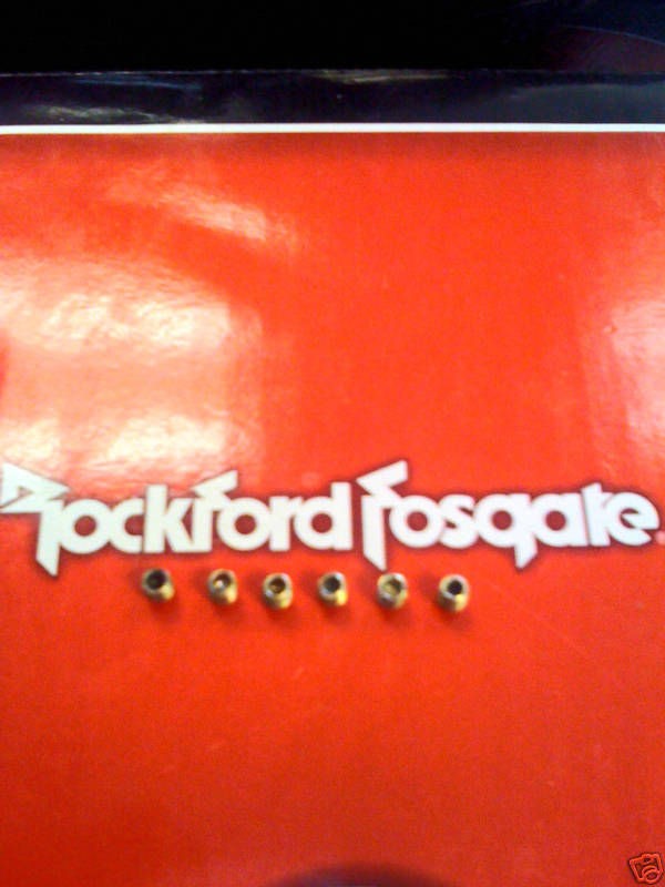 ROCKFORD FOSGATE OLD SCHOOL AMPLIFIER SCREW KIT NEW