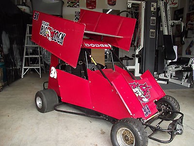 Sprint Car Go Cart Custom Built Chasis One of a Kind Go Kart