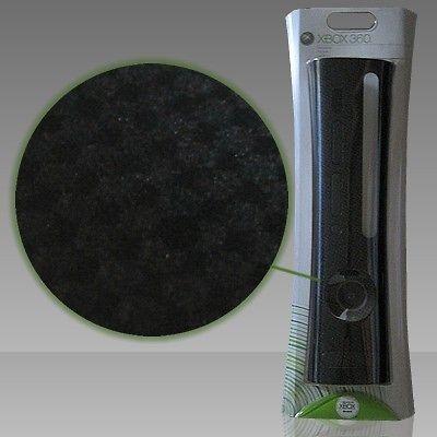 NEW GENUINE MICROSOFT XBOX 360 CARBON FIBER FACEPLATE ORIGINAL