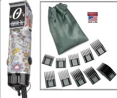 Funkadelic Oster Classic 76 clipper Silver+10 Combs New