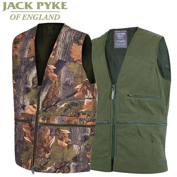 jack pyke hunting fishing gilet shooting waistcoat shotgun vest