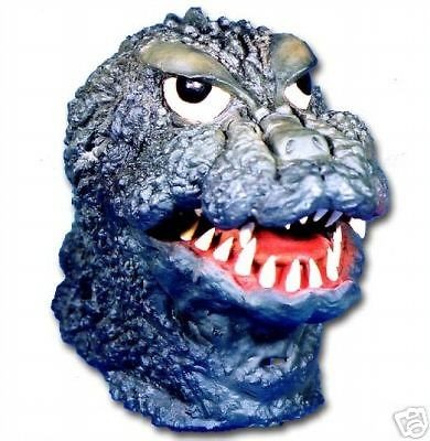   Godzilla Mask Christmas Fancy Party Funny Cosplay Full Overhead Latex