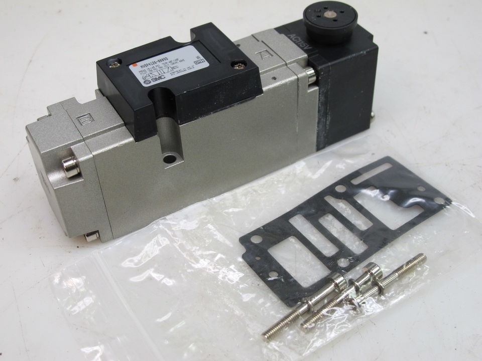 SMC, 4WAY PNEUMATIC SOLENOID CONTROL VALVE, #NVSP4121 0009​D