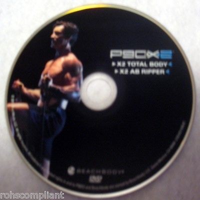   TOTAL BODY + X2 AB RIPPER   DVD #4 Only  BRAND NEW   BEACHBODY   P90X