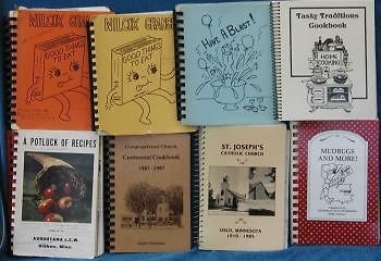 More Club, Church & Organization cookbooks (Your Choice)