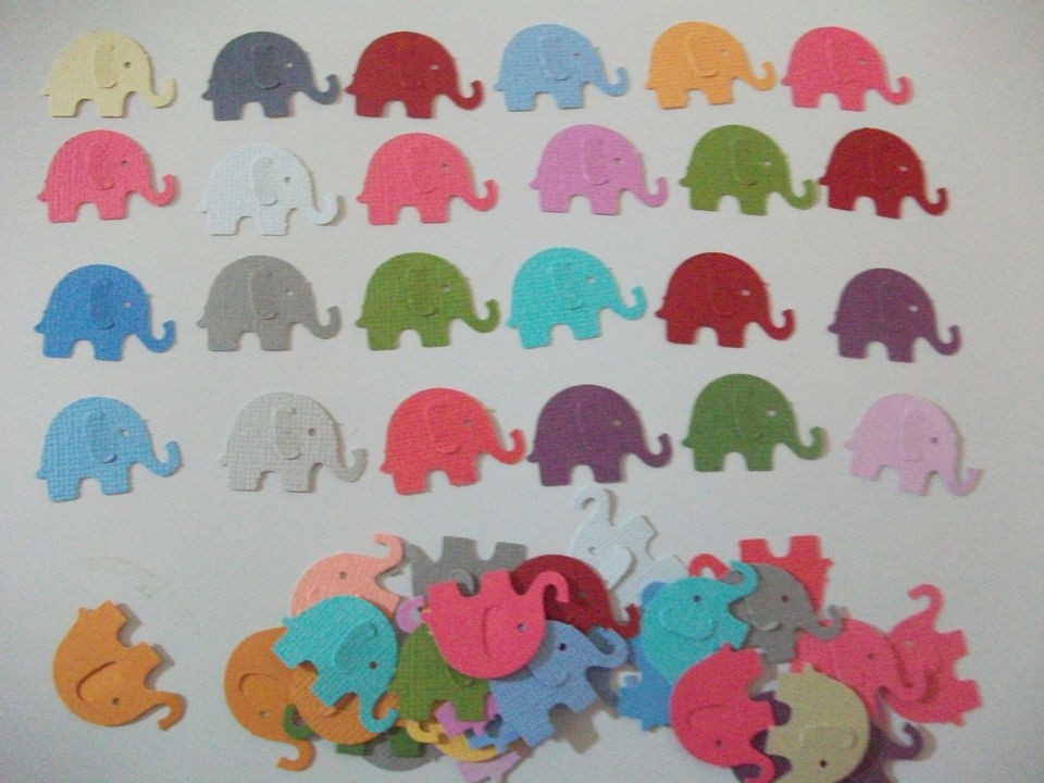   Stewart ELEPHANT SCRAPBOOKING PAPER PUNCHES   CARDSTOCK PAPER