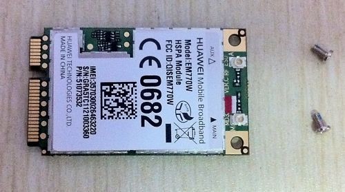 Unlocked HUAWEI EM770W WWAN 3G Modem HSDPA HSUPA PCI E