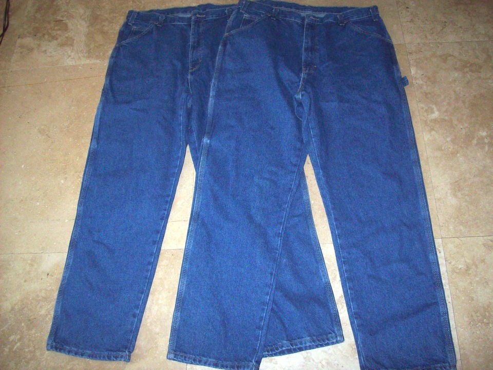 Lot,2 mens size 36x30 Dickies carpenter blue jeans