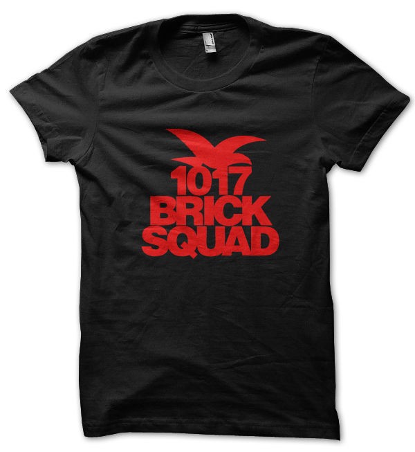 1017 Brick Squad Tshirt ALL SIZES Waka Flocka Flame