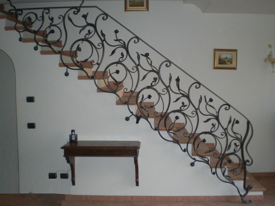 WROUGHT IRON RAILING, custom creations . Italian Style and Design