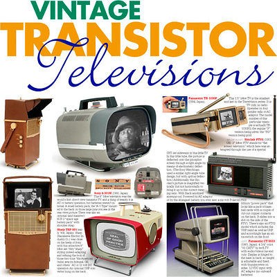   Televisions TV collector book Philco Safari Sony JVC Sinclair